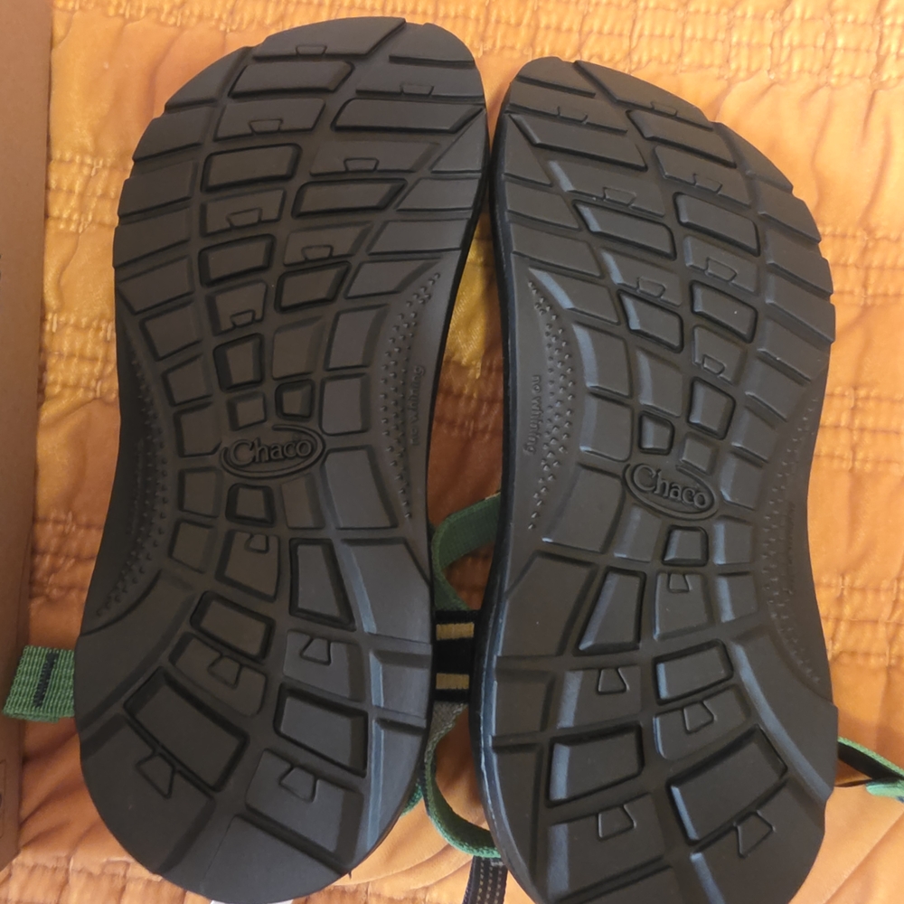 Chaco Kids Sandals in Blue and Green - Picture 2 of 7